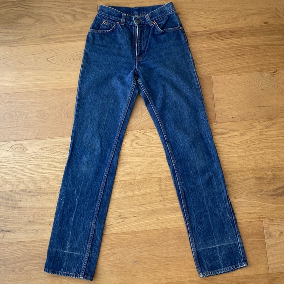 Rare Vintage Levi’s White Label Jeans - Picture 2 of 7
